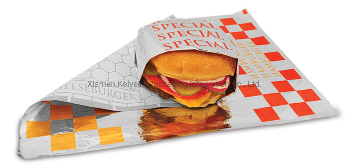 burger foil wrap in food packaging company dubai