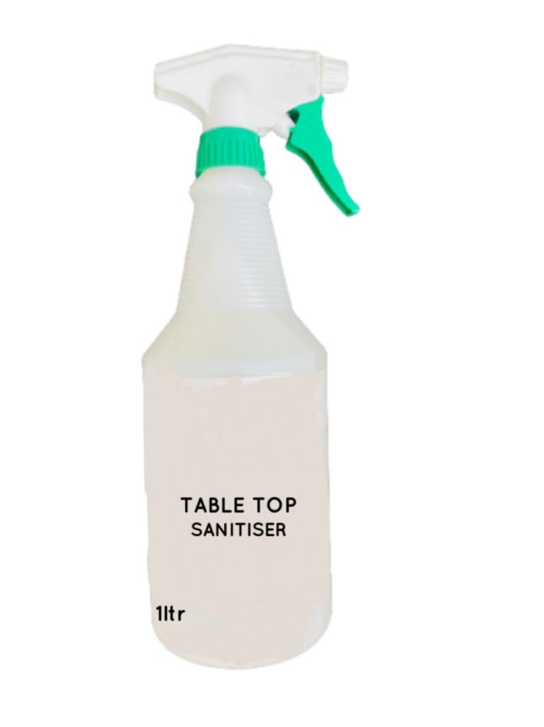 table top sanitizer 1 liter medical and safety packaging company in dubai